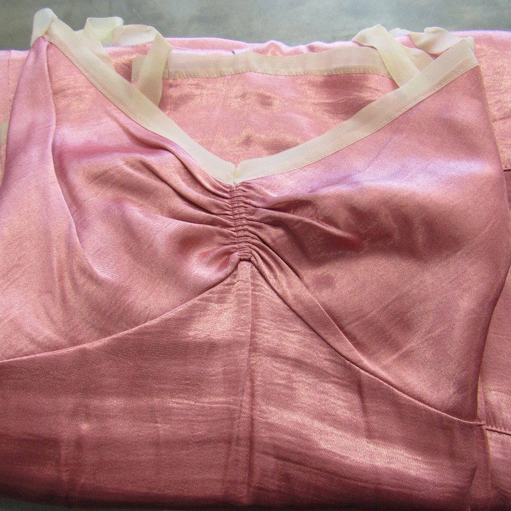 Silky Rose 2 Piece Pajamas Sz L
